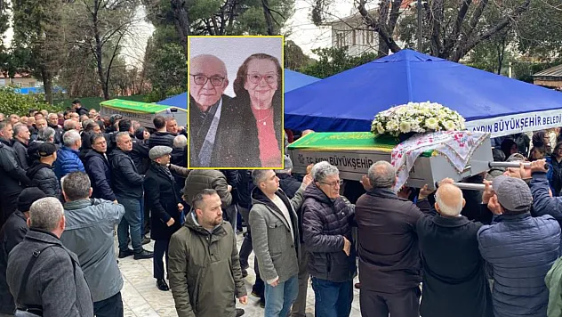 Bıçaklanarak öldürülen yaşlı çift son yolculuklarına uğurlandı