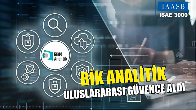 BİK Analitik uluslararası güvence aldı