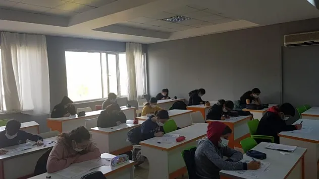 Birey Eğitim Kurumları bursluluk sınavları yapıldı 