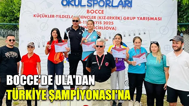 Bocce'de Ula'dan Türkiye Şampiyonası'na