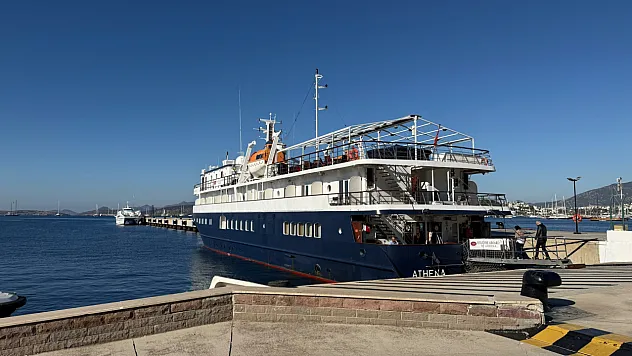 Bodrum'a Athena kruvaziyeriyle 46 turist geldi