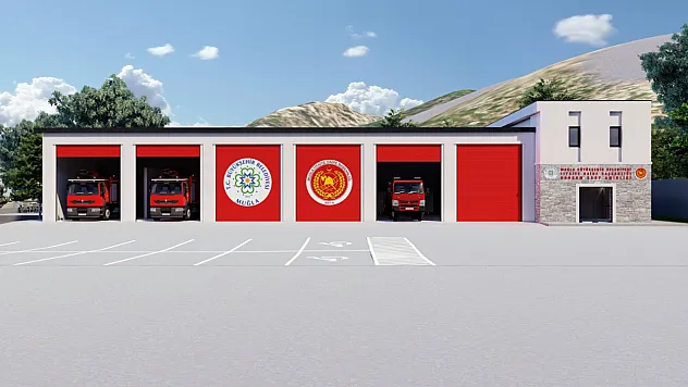 Bodrum'a Yeni İtfaiye Binası