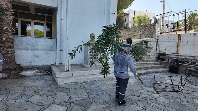 Bodrum Belediyesi'nden okullara bakım ve onarım desteği