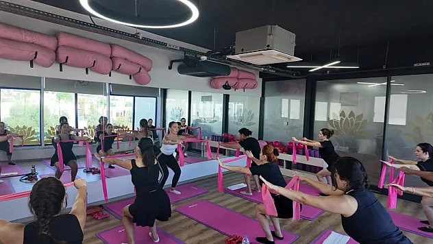 Bodrum Belediyesinin pilates dersleri devam ediyor