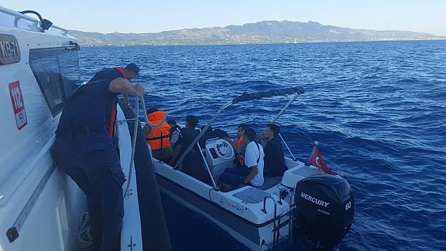 Bodrum'da 10 düzensiz göçmen yakalandı