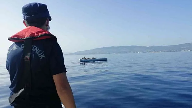 Bodrum'da 11 düzensiz göçmen kurtarıldı