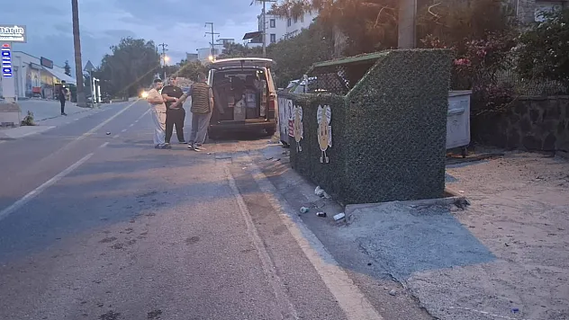 Bodrum'da çevreyi kirleten 2 kişiye 25 bin lira ceza kesildi