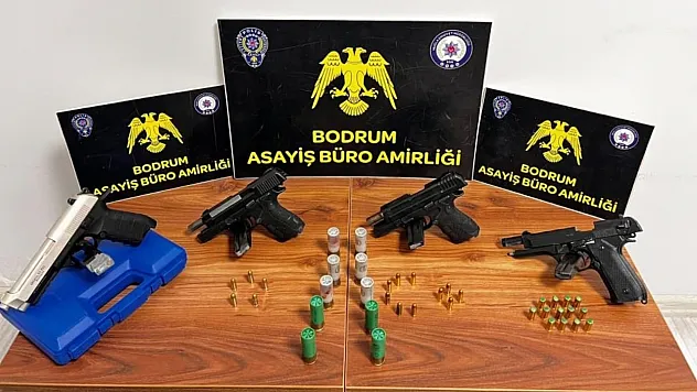 Bodrum'da huzur operasyonu: 2 tutuklama