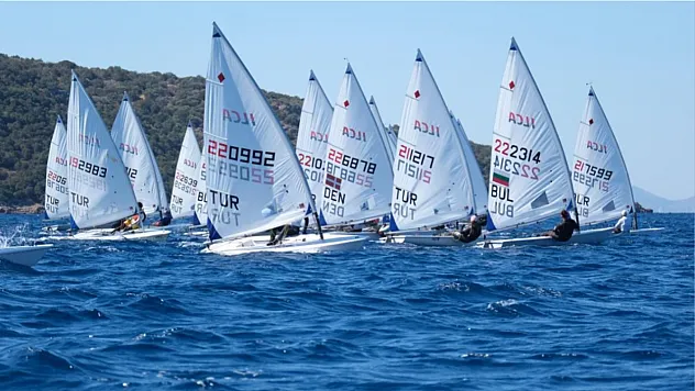 Bodrum'da ILCA Europa Cup'ta yarış heyecanı başladı