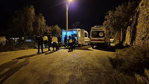 Bodrum'da kaza yapan motosiklet sürücüsü hayatını kaybetti