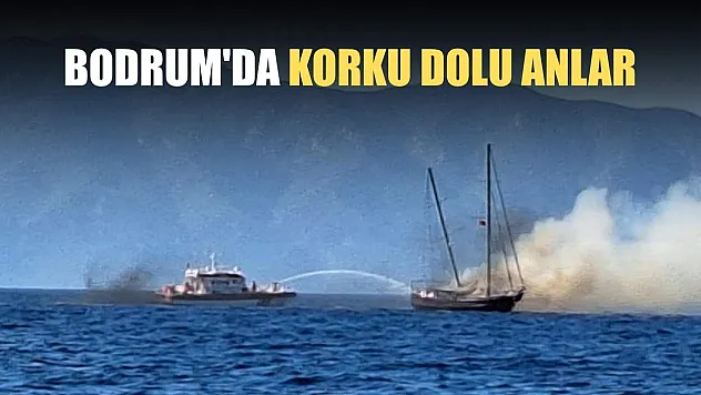 Bodrum'da korku dolu anlar