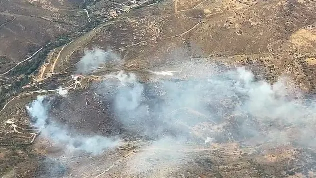 Bodrum'da makilik yangını devam ediyor