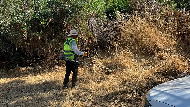 Bodrum'da ot temizliği çalışmaları Haziran ayı boyunca aralıksız sürdü