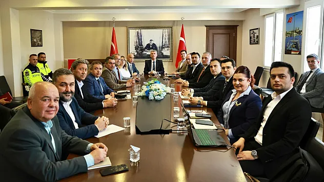 Bodrum'da turizm sezonu önü, ulaşım sorunlarının ele alındığı toplantı yapıldı