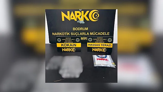Bodrum'da uyuşturucu operasyonu: 2 gözaltı