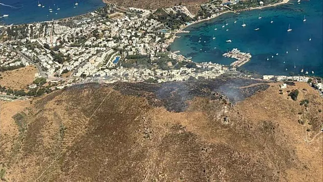 Bodrum'daki yangın kontrol altına alındı