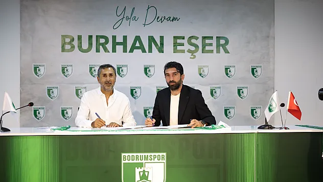 Bodrum FK, Burhan Eşer ile yola devam kararı aldı