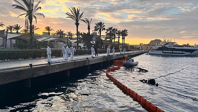 Bodrum marinada temizlik çalışmaları başladı