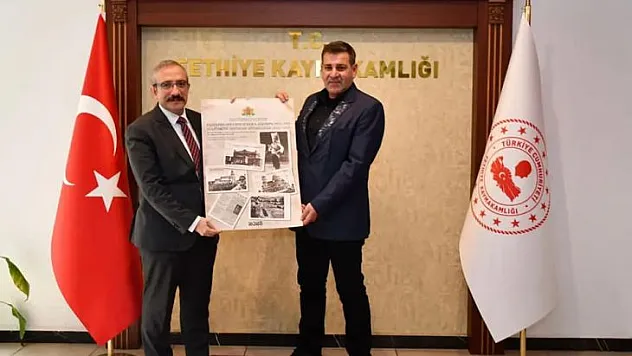 BULGARİSTAN BÜYÜKELÇİ MÜSTEŞARI KAYMAKAM KARAMAN'I ZİYARET ETTİ