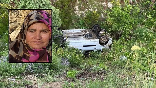 Burdur'da otomobil takla attı: 1 ölü, 2 yaralı