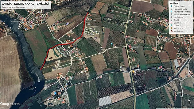 Büyükşehir Belediyesinden Dalyan Kanalı açıklaması