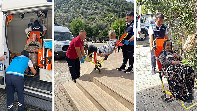 Büyükşehir Ekipleri Vatandaşları Sandığa Götürdü