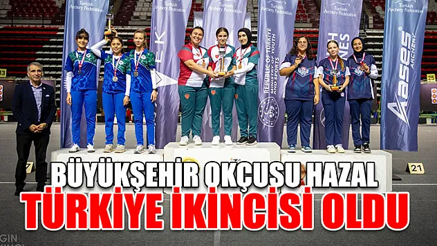 Büyükşehir Okçusu Hazal Türkiye İkincisi Oldu