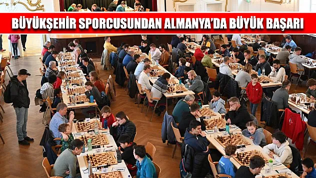 Büyükşehir Sporcusundan Almanya'da Büyük Başarı