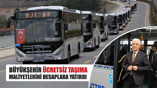 Büyükşehir Ücretsiz Taşıma Maliyetlerini Hesaplara Yatırdı