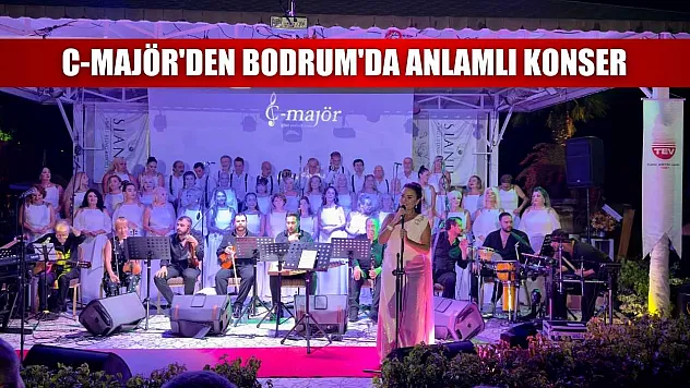C-majör'den Bodrum'da anlamlı konser