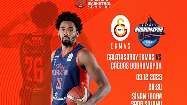 Çağdaş Bodrumspor, Galatasaray'a Konuk Olacak