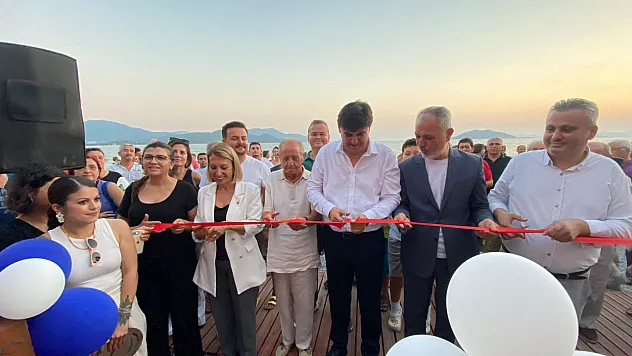 Çalış Halk Plajı hizmete açıldı