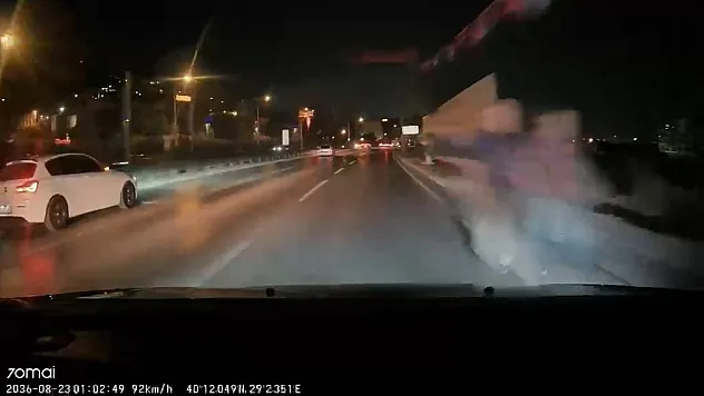Çarptığı yaya olay yerinden kaçınca neye uğradığını şaşırdı