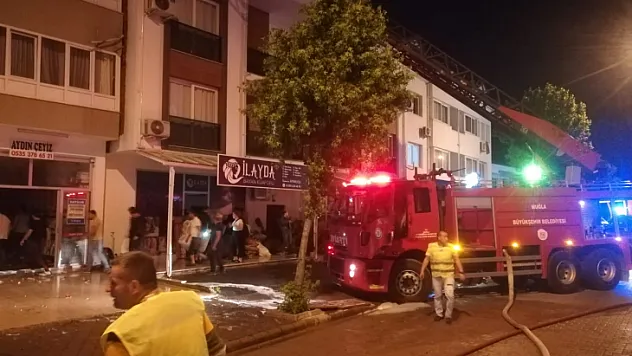 Çatıdaki Baz İstasyonu Yangın Çıkardı