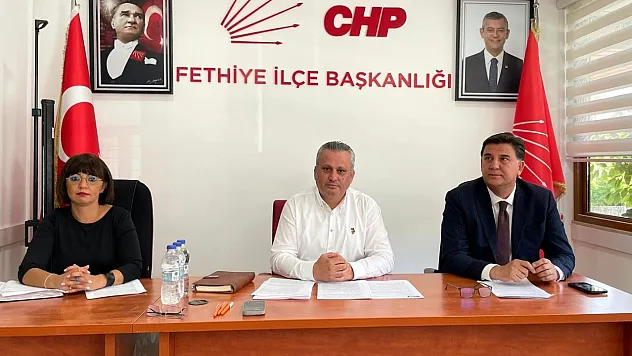 CHP'den Fethiye'de sahaya tam kadro çıkış