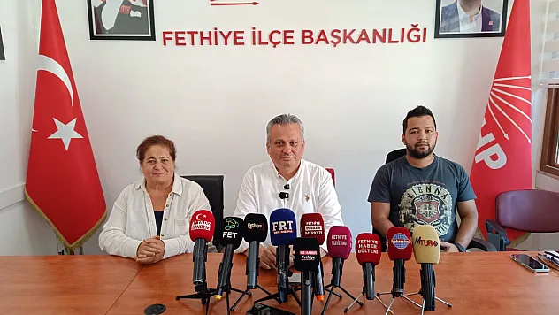 CHP Fethiye İlçe Başkanı Koyuncu: 'Yarın görevimizden ayrılıyoruz'