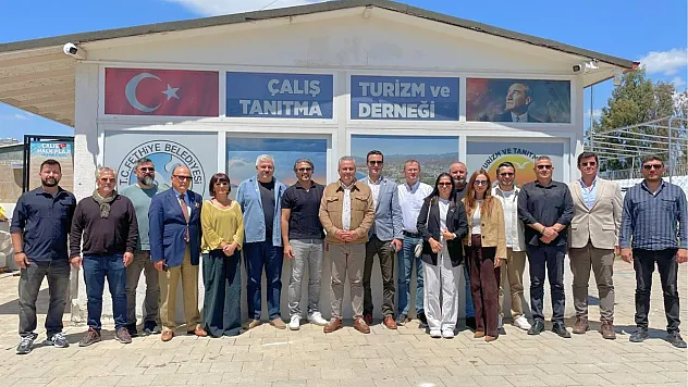 CHP Fethiye İlçe Başkanlığı'ndan Çalış Derneği'ne ziyaret
