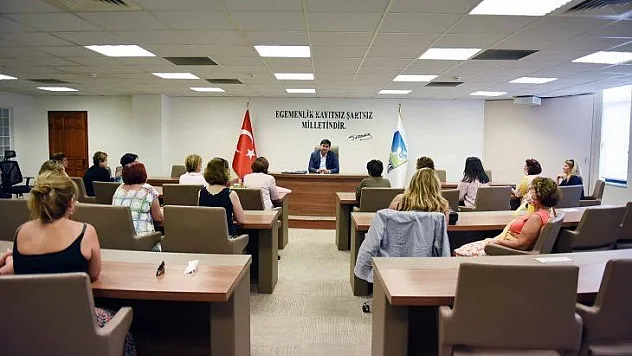 CHP Kadın Kolları'ndan Karaca'ya ziyaret