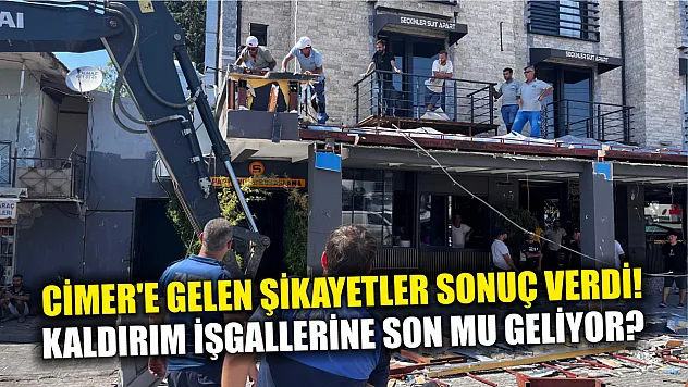 CİMER'e Gelen Şikayetler Sonuç Verdi! Kaldırım İşgallerine Son mu Geliyor?