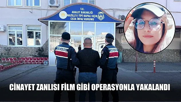 Cinayet zanlısı, film gibi operasyonla yakalandı