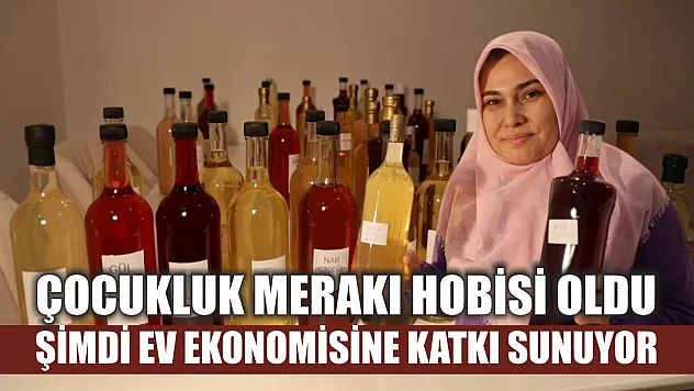 Çocukluk merakı hobisi oldu şimdi ev ekonomisine katkı sunuyor