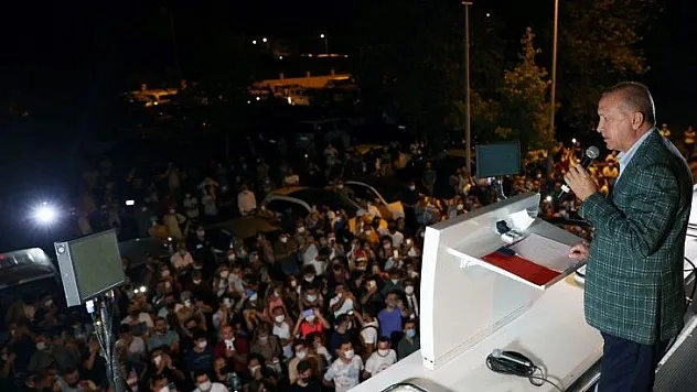 Cumhurbaşkanı Erdoğan: '(Yangınlarda terör şüphesi) Şimdiden bazı emarelere ulaşıldı, gereğini yapacağız'