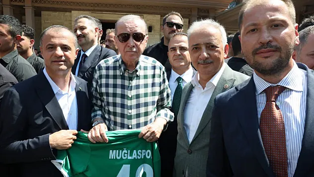 Cumhurbaşkanı Erdoğan'dan Muğlaspor'a Şampiyonluk Tebriği