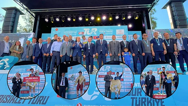 Cumhurbaşkanlığı Bisiklet Turu'nun Fethiye etabında kültür ve spor buluştu