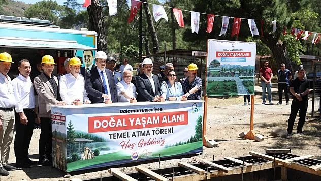 Dalaman Belediyesi Patili Dostları İçin Yaşam Alanının Temelini Attı