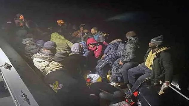 DALAMAN'DA 34 GÖÇMEN YAKALANDI