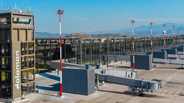 Dalaman havalimanında 7 ayda 2 milyon 739 bin yolcuya hizmet verildi