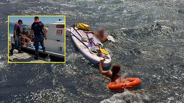 Datça açıklarında 2 ayrı kurtarma operasyonu: 13 kişi kurtarıldı