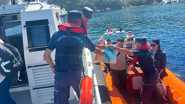 Datça'da 19 Düzensiz Göçmen Yakalandı