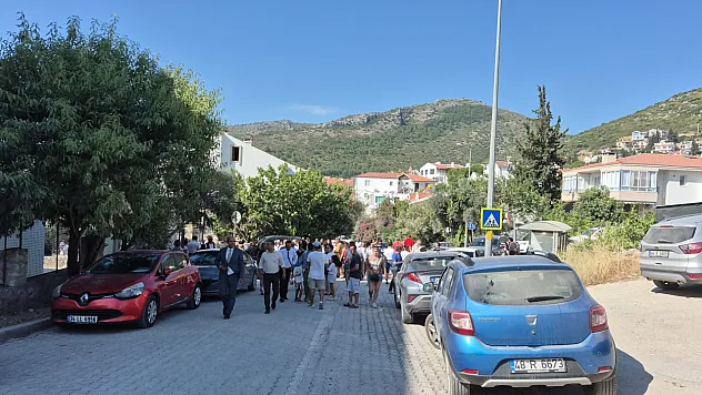 Datça'da LGS maratonunda manzara değişmedi